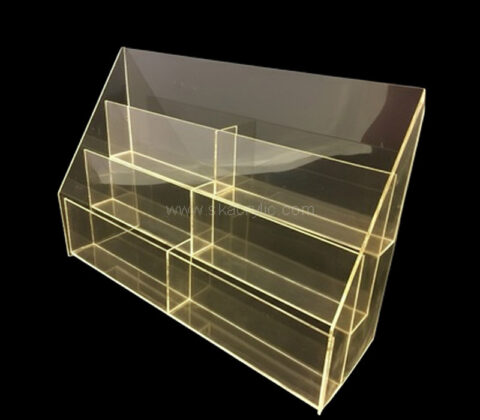 Custom acrylic 3 tires leaflets holders