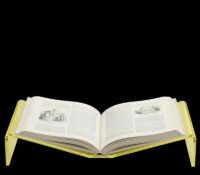Custom acrylic open bookstand holder BH-2669 Custom acrylic open bookstand holder