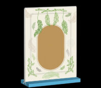 Custom acrylic double-sided sign holder SH-1115 Custom acrylic double-sided sign holder
