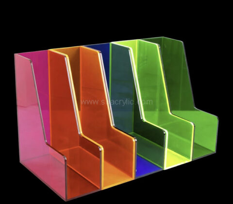Custom acrylic file magazine holders