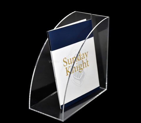 Custom acrylic countertop brochure display rack