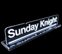 Custom acrylic advertising brand sign SH-1135 Custom acrylic advertising brand sign