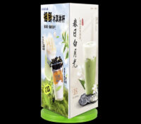 Custom acrylic 3 sides rotating menu holder SH-1142 Custom acrylic 3 sides rotating menu holder