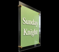 Custom acrylic wall decor sign BS-596 Custom acrylic wall decor sign