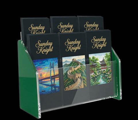 Custom acrylic commercial literature holder