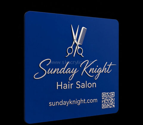 Custom acrylic wall business logo sign