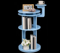 Custom 360 rotation display bookcase BH-2745 Custom 360 rotation display bookcase