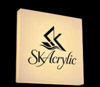 Custom acrylic wall light box sign BS-638 Custom acrylic wall light box sign