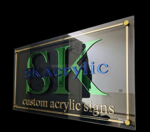 Custom wall sign