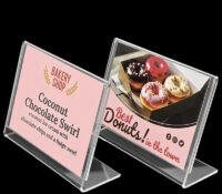 Custom menu card holder SH-1191 Custom menu card holder